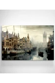 Dekoratif Amerika Dekoratif Cam Tablo thumbnail 2