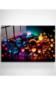 Colored Bubbles Cam Tablo, Dekoratif Cam Tablo thumbnail 2