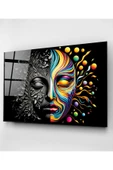 Maske Cam Tablo, Dekoratif Cam Tablo thumbnail 5