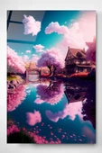 Pink Cam Tablo, Dekoratif Cam Tablo thumbnail 1