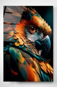 Birds Cam Tablo, Dekoratif Cam Tablo thumbnail 1