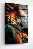 Birds Cam Tablo, Dekoratif Cam Tablo thumbnail 2