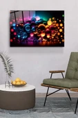 Colored Bubbles Cam Tablo, Dekoratif Cam Tablo thumbnail 4