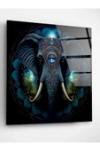 Elephant Cam Tablo, Dekoratif Cam Tablo thumbnail 2