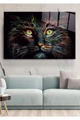 Kedi Cam Tablo, Dekoratif Cam Tablo thumbnail 1