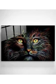Kedi Cam Tablo, Dekoratif Cam Tablo thumbnail 2