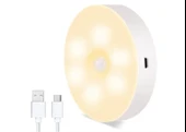 Hareket Sensörlü Usb Şarjlı Led Işık Lamba thumbnail 4