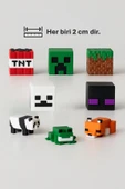 8 Adet Minecraft Figür Seti thumbnail 1