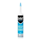 Selsil 05 Mutfak Duşakabin Silikonu Beyaz 280 ml thumbnail 2