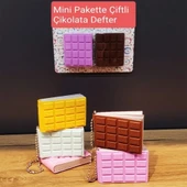 Mini Çiftli Çikolata Not Defteri thumbnail 1