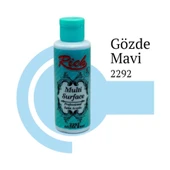 Rich Multi Surface 2292 Gözde Mavi Akrilik Boya 120 cc thumbnail 2
