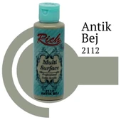 Rich Multi Surface 2112 Antik Bej Akrilik Boya 120 cc thumbnail 2