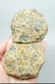 Merlinite (Dendritik Opal) - Mavi ve Beyaz Dendritik Opal Çift thumbnail 8