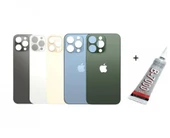 iPhone 13 PRO MAX Arka Batarya Pil Kapağı GÜMÜŞŞ ( thumbnail 1