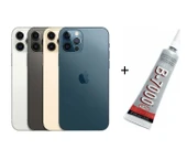 iPhone 12 PRO MAX Arka Batarya Pil Kapağı GRİ (B70 thumbnail 5
