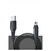 Dc24 Micro Usb Kablo 1.2m 4a - Siyah thumbnail 1