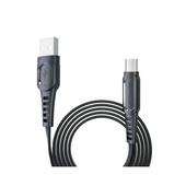 Dc01 Süper Hızlı Micro Usb Kablo 1m 2.4a - Siyah thumbnail 1