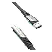 Dc16 Micro Usb Kablo 1m 2.4a - Siyah thumbnail 1