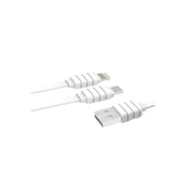 S56 2in1 (lightning-micro Usb) Kablo 1.2m 2.1a thumbnail 1
