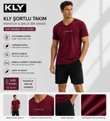 KLY Erkek Bambu Şortlu Pijama Takım 26210 thumbnail 1