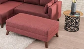 Bella Soft Puf Bordo thumbnail 2