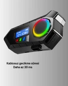 Mey İthalat® Bluetooth 5.4 Kablosuz  İnterkom thumbnail 4