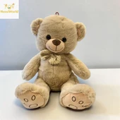 Mey İthalat® PL50174  40 CM PAPYONLU AYI- thumbnail 2