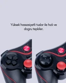 Mey İthalat® Ergonomik Tasarımlı Çok Yönlü Wireless Gamepad thumbnail 4