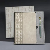 Mey İthalat®  Deri Defter Ve Kalem Set thumbnail 1