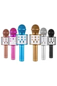Durablee Kareoke Mikrofonu Bluetooth Mikrofon pembe thumbnail 3