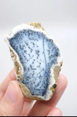 Mavi Dendrit Opal Çifti • Beyaz İçeriğe Sahip Opal thumbnail 5