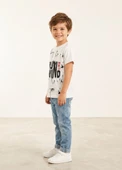Erkek Çocuk Beyaz T-Shirt thumbnail 2