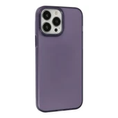 İphone 14 Pro Max Kılıf Modos Metal Kapak - Mor thumbnail 3