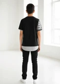 Erkek Çocuk Siyah T-Shirt thumbnail 3