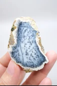 Mavi Dendrit Opal Çifti • Beyaz İçeriğe Sahip Opal thumbnail 3