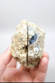 Mavi Dendritik Opal Çifti • Siyah ve Beyaz İç İçe Opal thumbnail 6