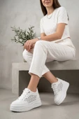 Solmaz BDL2006 Beyaz Kadın Sneaker thumbnail 1