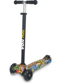 Voit Scooter 218 Işıklı 3 Teker Graffiti 77 thumbnail 2