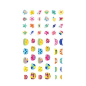 Avenir Simli Tırnak Çıkartmaları - Flower thumbnail 2
