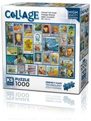 Ks Games Puzzle 1000 Parça Pullar Postage Stamps 20760 thumbnail 1