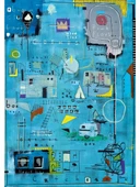 Ks Games Puzzle 1000 Parça Blue Composition 20685 thumbnail 2