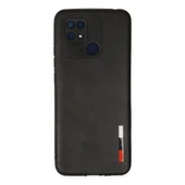 Xiaomi Redmi 10c Kılıf Loop Deri Silikon - Siyah thumbnail 2