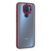 Xiaomi Redmi Note 9 Kılıf Dora Kapak - Kırmızı thumbnail 3