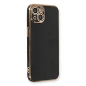 Apple İphone 13 Kılıf Volet Silikon - Siyah thumbnail 5