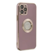 Apple İphone 12 Pro Kılıf Store Silikon - Mor thumbnail 2