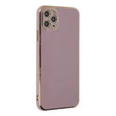 Apple İphone 11 Pro Max Kılıf Volet Silikon - Mor thumbnail 8