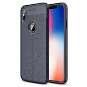 Apple İphone Xs Max Kılıf Auto Focus Kapak - Lacivert thumbnail 5
