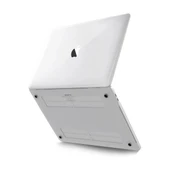 Apple Macbook Pro 13 2020 Macbook Buzlu Kapak - Şeffaf thumbnail 9