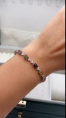 925 ayar gümüş turmalin taşlı set thumbnail 7