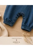 Kız Bebek Denim Tulum ve Gömlek Takımı thumbnail 3
